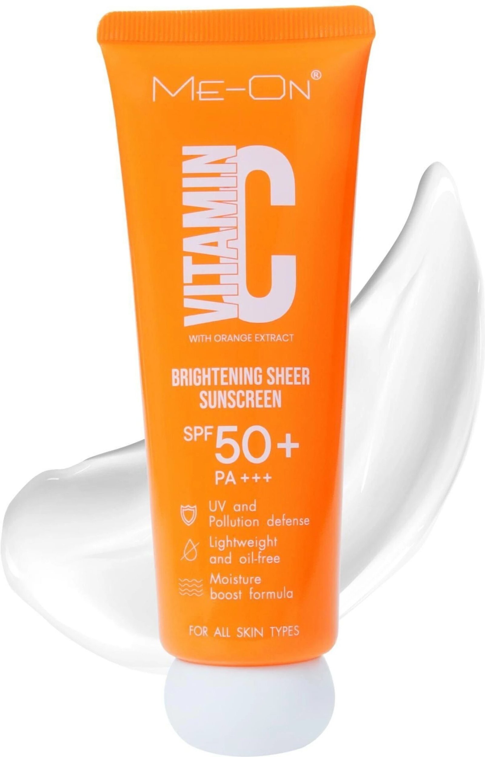 ME-ON Sunscreen SPF50 +++ (Vitamin C, 50, Sun Protection Factor (SPF))