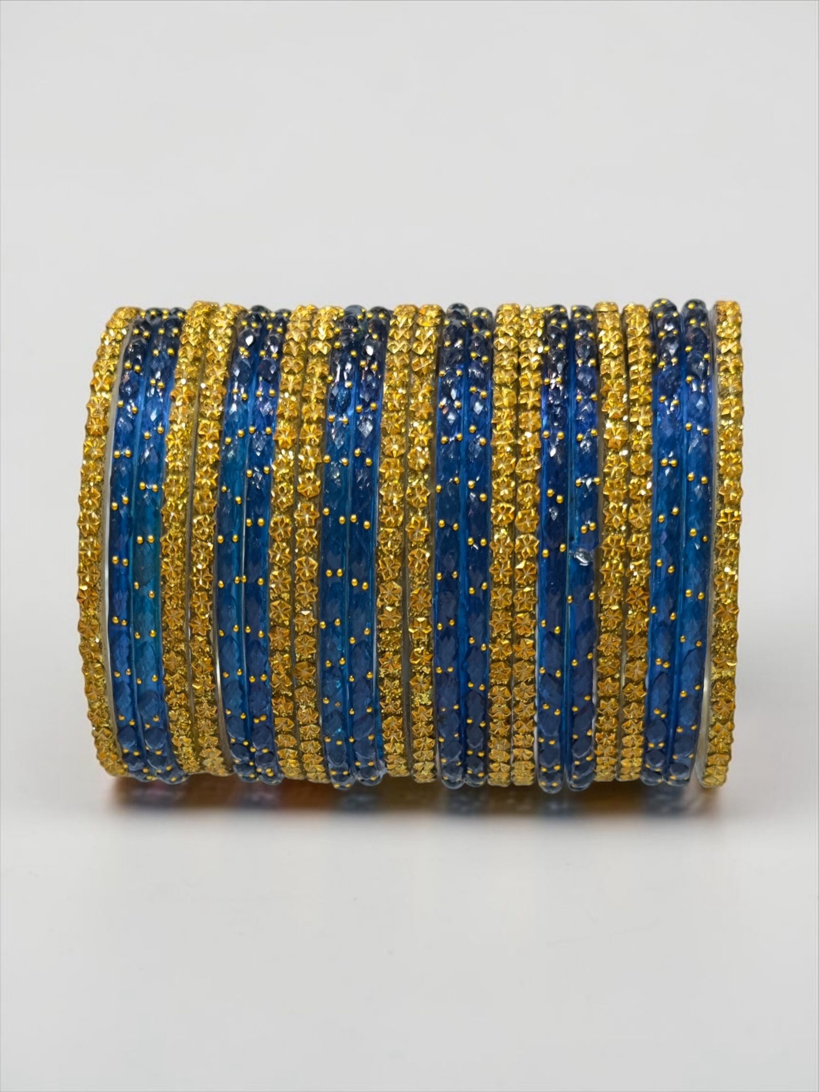 Elegant Designer Gold Textured Bangle Set – Traditional Statement Bangles for Women