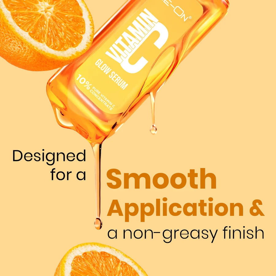 ME-ON Vitamin C Glow Serum – 10% Pure Vitamin C Concentrate for Bright, Radiant-Looking Skin